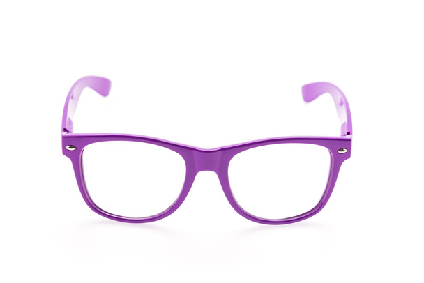 Красочные очки изолированы на белом
 - Фото, изображение