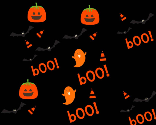 Concept d'Halloween drôle et amusant. Joyeux Halloween. Boo !! - Photo, image
