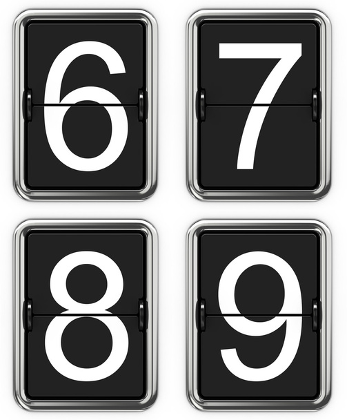 Dígitos 6, 7, 8, 9 del Cuadro de Indicadores Mecánicos
. - Foto, imagen
