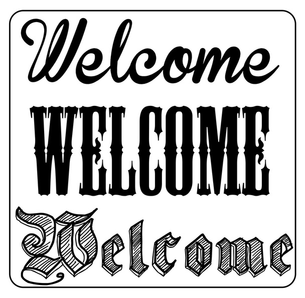 Welcome - Vector, Image