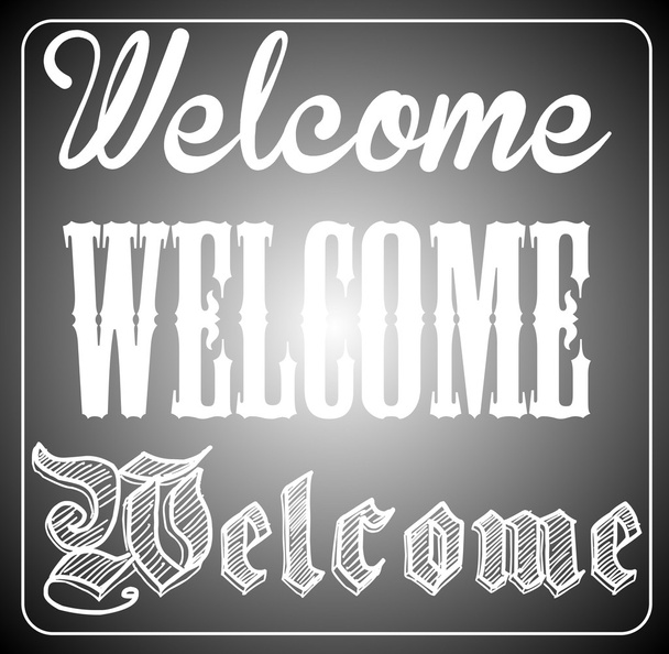 Welcome - Vector, Image