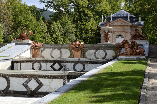 fontana, giardino di San Ildefonso, Spagna
 - Foto, immagini