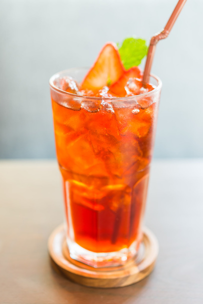 Strawberry juice cocktail - Foto, Imagem