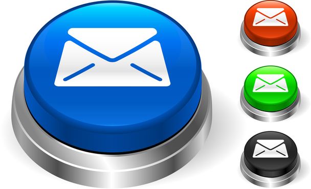 Mail Icon on internet Button - Vecteur, image
