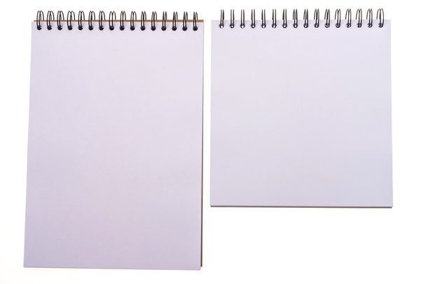 Cuaderno vacío en blanco
 - Foto, Imagen