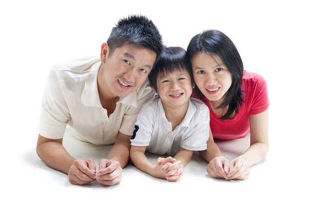 Asian family - Foto, Imagem