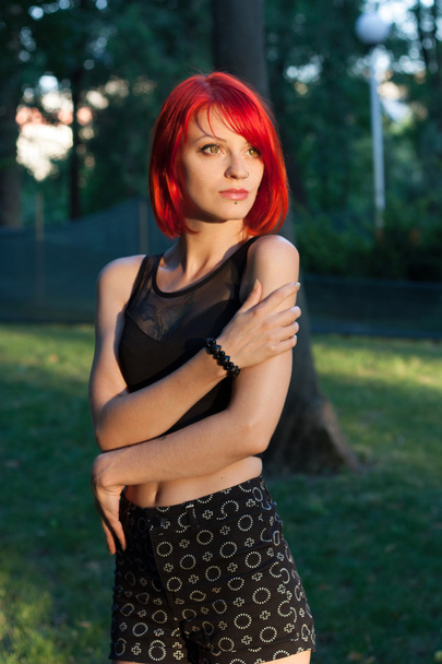 Red Hair Girl - Фото, зображення