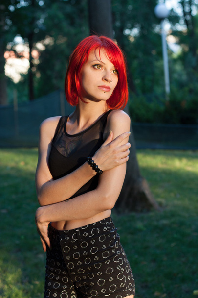 Red Hair Girl - Фото, зображення