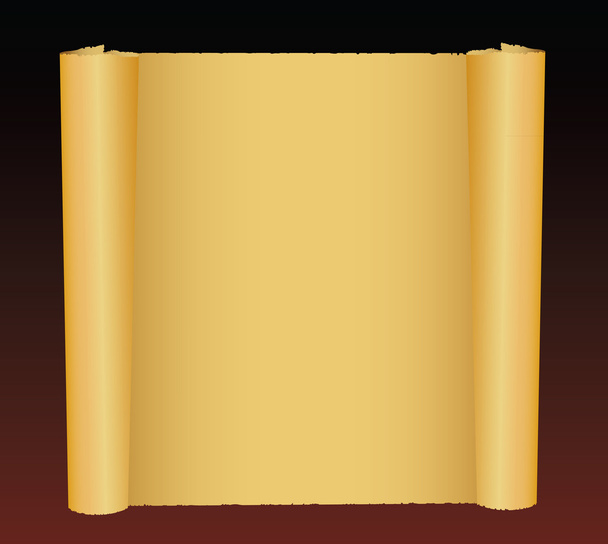 Rollo de papel antiguo
 - Vector, Imagen