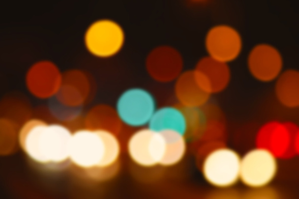 Colourful defocused lights useful as a background. Good for website designs or texture - Photo, Image