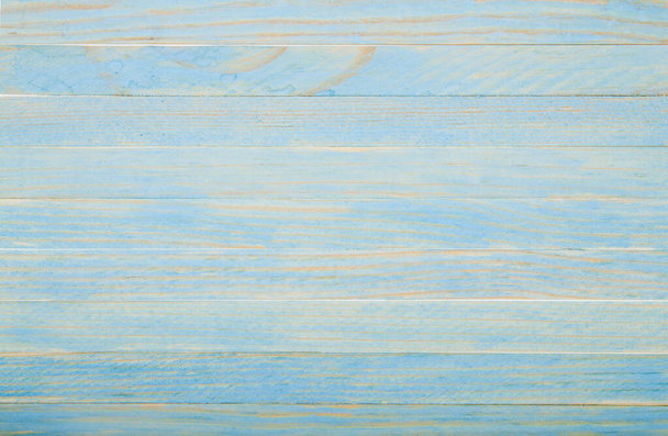 Modré dřevěné pozadí. Malovaná dřevěná deska. Detail pro design. konstrukční prvky. makro. plně soustředěný. Pozadí pro vizitky, pohlednice a plakáty - Fotografie, Obrázek