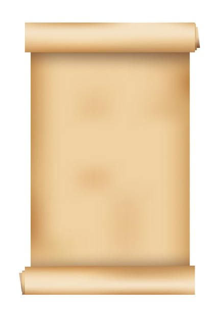 Antique paper scroll - Vetor, Imagem