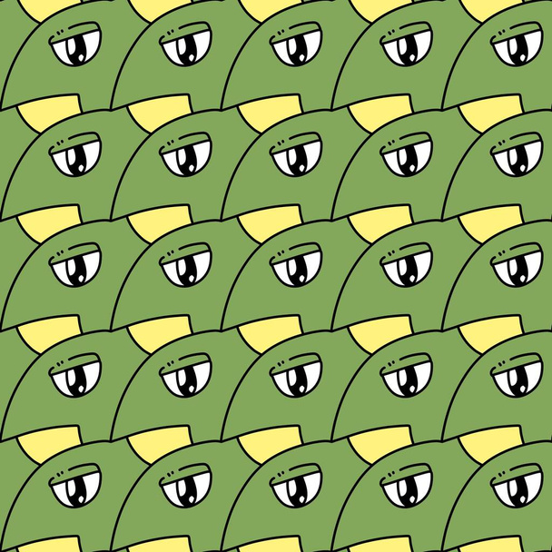 seamless pattern of cute cartoon background - Fotó, kép