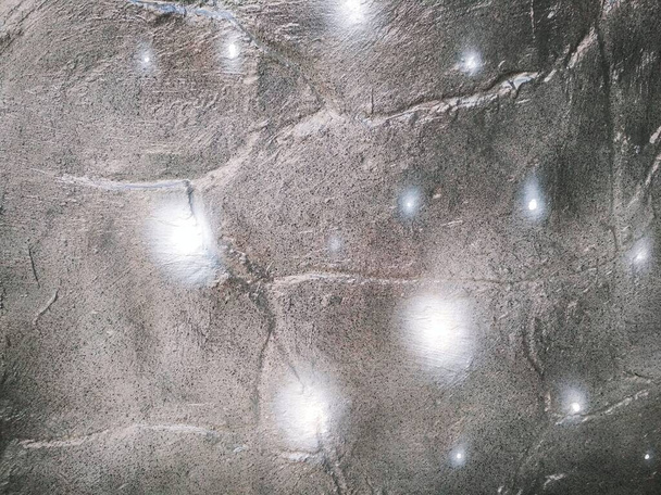 Zářící hvězdy na malovaném kamenném pozadí - Fotografie, Obrázek