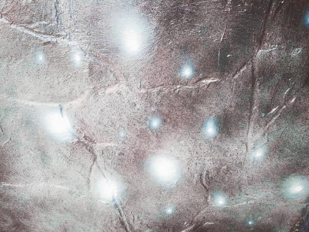 Zářící hvězdy na malovaném kamenném pozadí - Fotografie, Obrázek