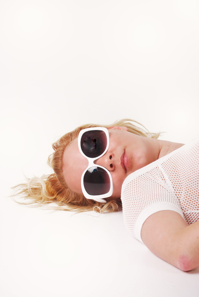 Girl in sunlasses - Foto, afbeelding