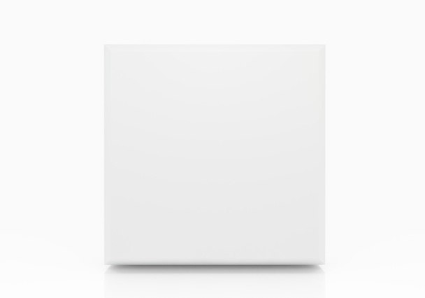 White Blank Square - Foto, afbeelding