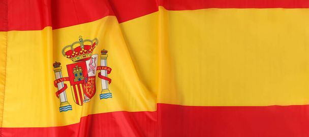 Flagge Spaniens als Hintergrund - Foto, Bild