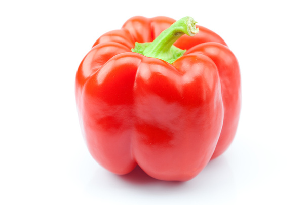 Red pepper isolated on white - Zdjęcie, obraz