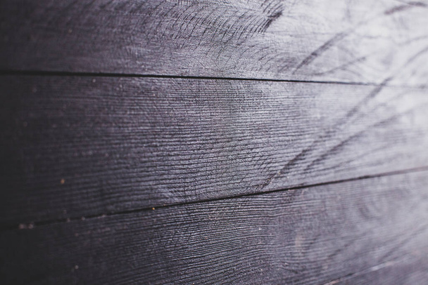 Textura de madera negra oscura. Textura negra madera. Paneles antiguos de fondo. Mesa de madera retro. Fondo rústico. Superficie de color vintage
. - Foto, imagen