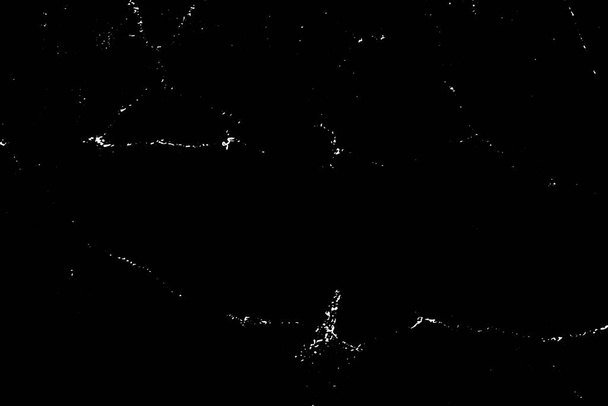 Grunge preto e branco arranhado fundo texturizado. Abstrato elemento confuso e angustiado. (vetor
 - Vetor, Imagem