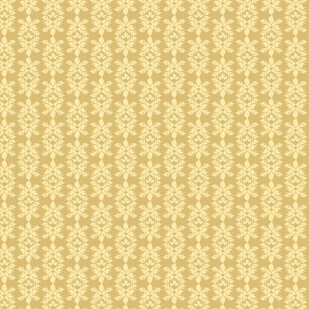 Decorative seamless Golden pattern - Vektori, kuva