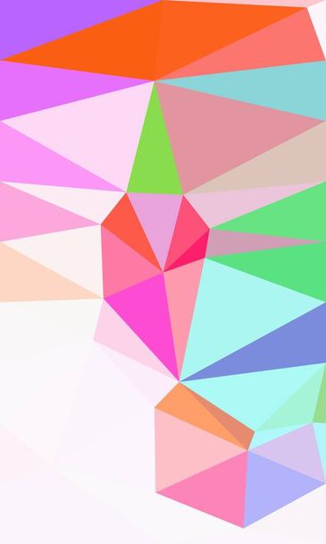 αφηρημένο φόντο με τρίγωνα. μοντέρνο σχεδιασμό. πολύχρωμα γεωμετρικά σχήματα. εικονογράφηση διανύσματος - Φωτογραφία, εικόνα