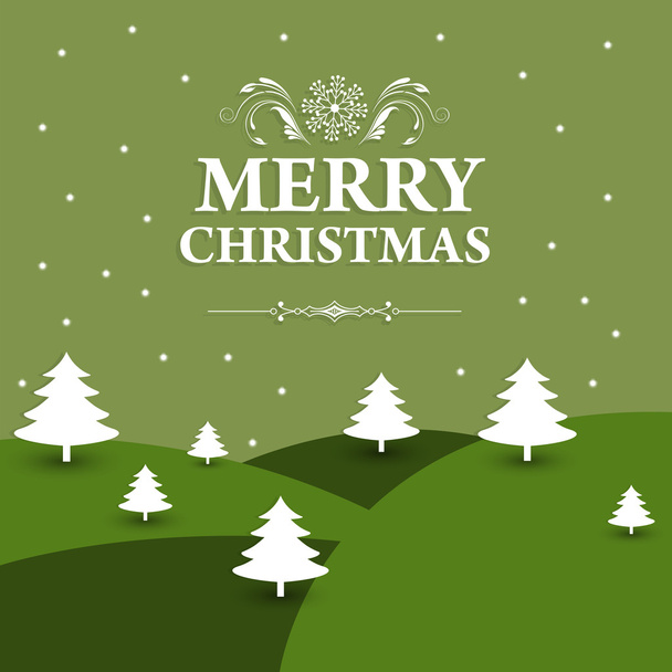 Christmas greeting card - Вектор, зображення