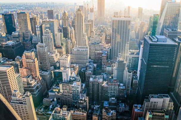 Skyline of New York με το Empire State Building, Μανχάταν, Ηνωμένες Πολιτείες - Φωτογραφία, εικόνα