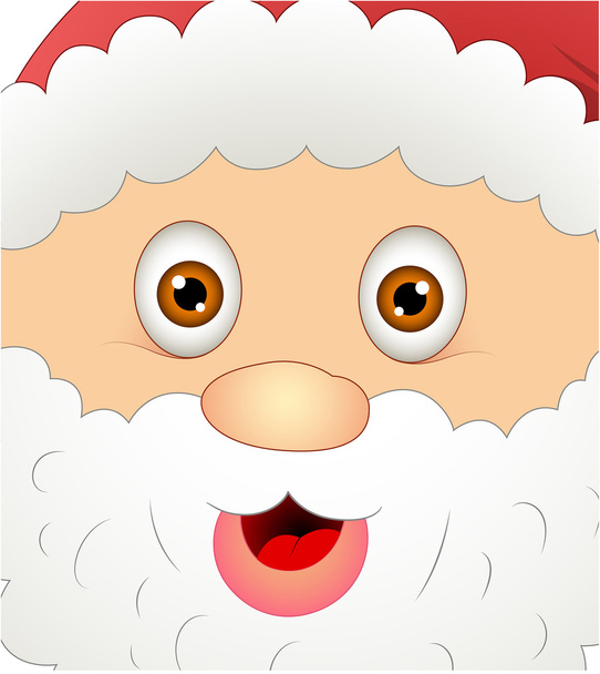 Смешной Санта-Клаус - Вектор,изображение