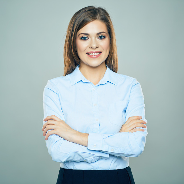 Business woman with crossed arms - Photo, Image