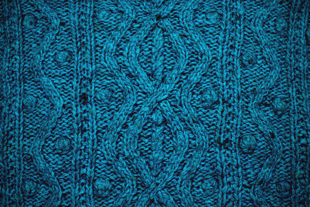 Struttura lavorata a maglia blu
 - Foto, immagini