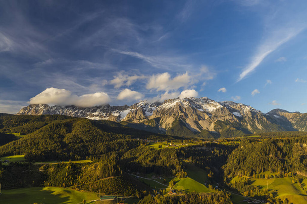 Autumn Dachstein massif, Styria, Austria - Foto, afbeelding