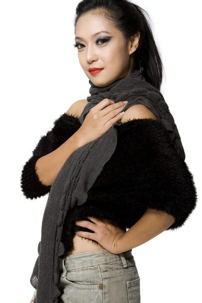 Asian Model Woman-Thai Ethnicity Beauty - Foto, imagen