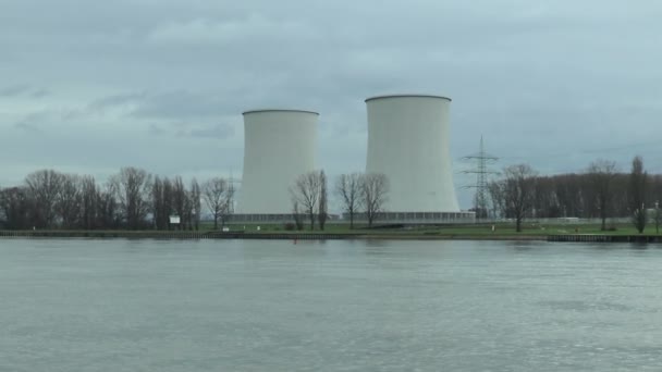 Nuclear power plant Biblis - Footage, Video