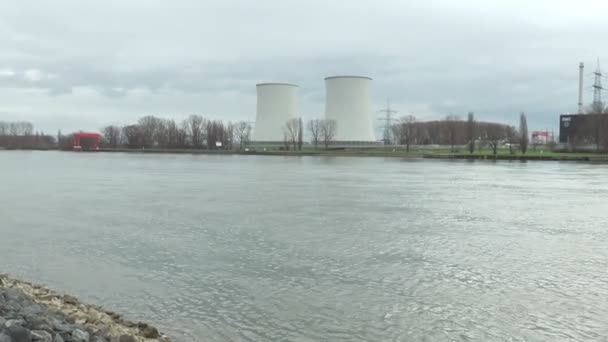 Nuclear power plant Biblis - Footage, Video