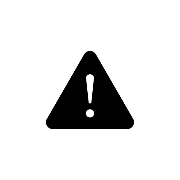 Exclamation danger sign for web and mobile app. attention sign and symbol. Hazard warning attention sign - Wektor, obraz