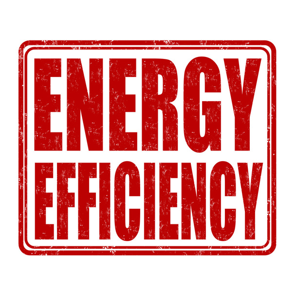 Sello de eficiencia energética
 - Vector, imagen
