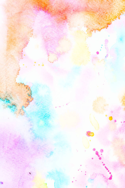 Background of watercolour paint splashed around in an abstract style - Fotó, kép