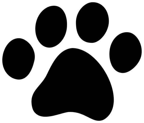 Кішки собаки paw
 - Вектор, зображення