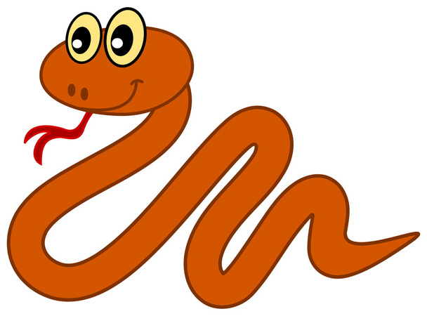 Профиль змеи
 - Вектор,изображение