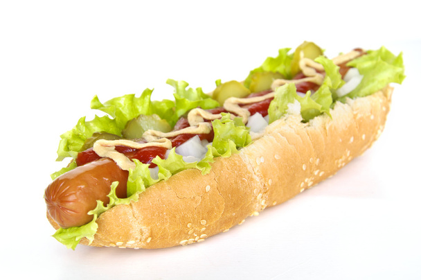 hotdog - Foto, afbeelding