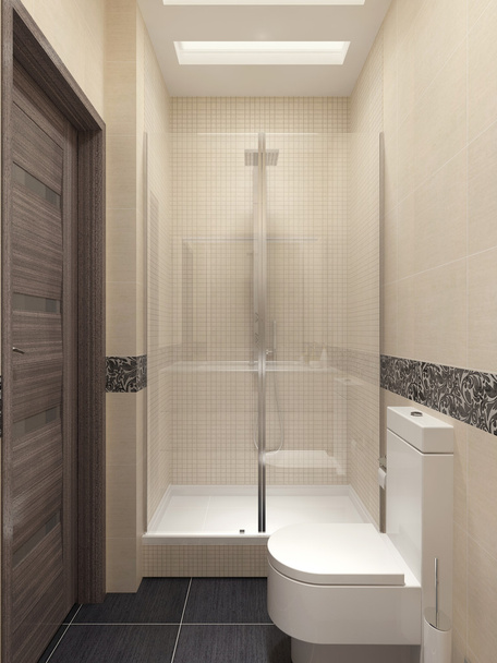 Salle de bains principale dans un style moderne
 - Photo, image