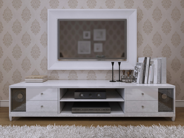 TV init modern style - Foto, afbeelding
