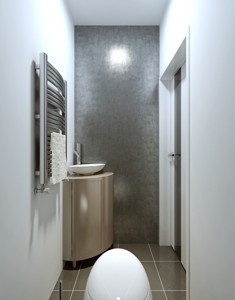 estilo contemporâneo banheiro
 - Foto, Imagem