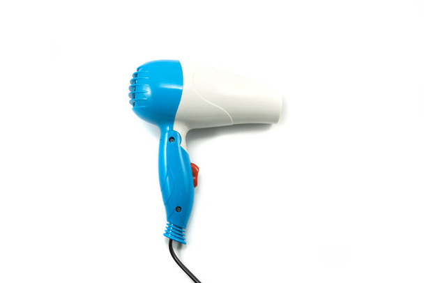 hair dryer isolated on a white - Foto, imagen