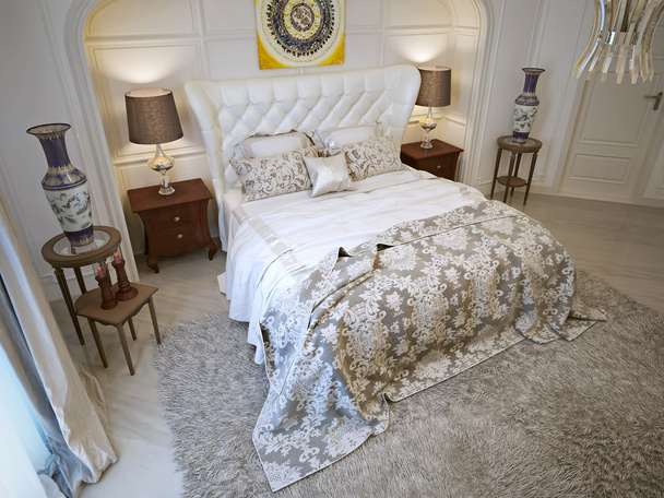 Bedroom oriental style - Foto, afbeelding