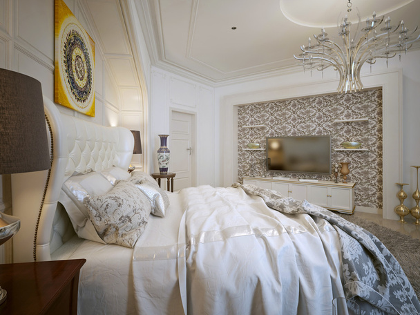 寝室のオリエンタル スタイル - 写真・画像