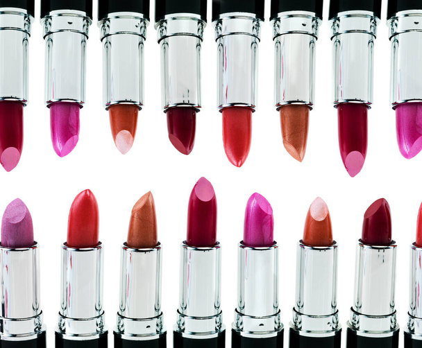 Sultry shades for your smile. Studio shot of colorful lipstick - Photo, image