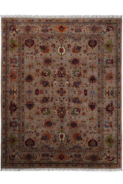 handgeweven Afghaanse tapijt gescheiden van de achtergrond - Foto, afbeelding